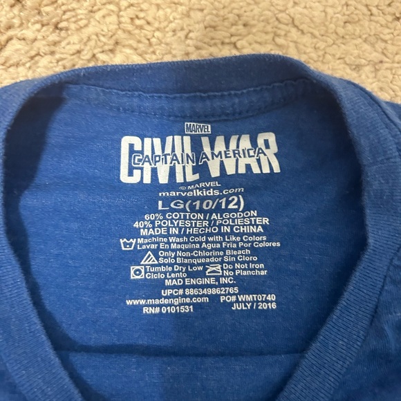 Boy’s Red Sonoma and Spider-Man Long Sleeve T-Shirt Set of 2 - Size Medium 10/12 - Picture 6 of 9